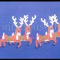 Rare Large Santas Sleigh Plastic Canvas Needlepoint Kit Door Hanging