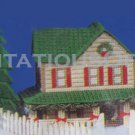 MAXIM MUSICAL VILLAGE HERITAGE HOUSE PLASTIC CANVAS NEEDLEPOINT KIT