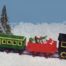MAXIM CHRISTMAS NEEDLEPOINT TRAIN PLASTIC CANVAS NEEDLEPOINT KIT