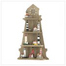 New! Lighthouse Shelf With 8 Lighthouses 37620