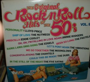 the original rock n' roll hits of the 50's v 8