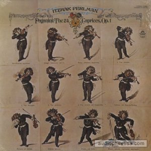 ITZHAK PERLMAN- PAGANINI- THE 24 CAPRICCI OP. 1