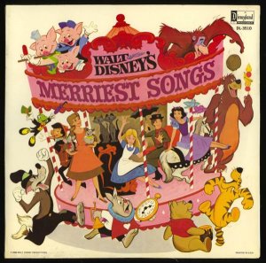 walt disney's merriest songs / dl-3510