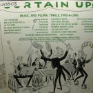 curtain up / music and plunk, tinkle, ting-a-ling / 50338