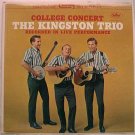 Kingston Trio 	College Concert / st1658