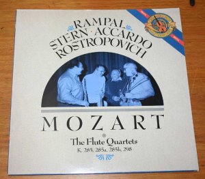 Mozart: The Flute Quartets / Rampal, Stern, Accardo Et Al