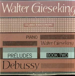 walter gieseking preludes book II ml4538