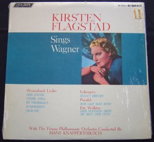 Kirsten Flagstad sings Wagner. London OS25101.