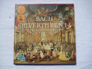 J.S. BACH Ouverturen 1-4 TWO Vinyl Record Collector Set
