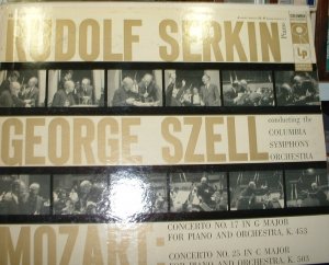 rudolf serkin / george szell / mozart ml5169