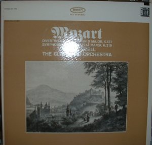 mozart divertimento no 2 in d major / george szell