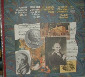 Haydn - Vasso Devetzi 	Concerto In D Maj Op. 21 & Mozart: Concerto No. 12 In A Maj
