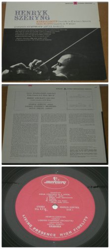 Henryk Szeryng Violin/Doralti Conducts London Symphony Orchestra