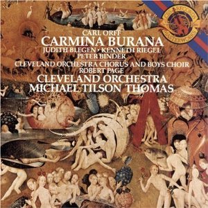 carmina burana michael tilson thomas mx33172