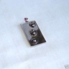 Unique Stainless Steel Pendant w/Movable Parts