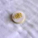 ZSISKA Pop Art Resin Ring with Swarovski Crystal Sz 7