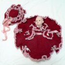 Lovely 15" Doll with Crocheted Dress Slip Pants Teena Doll 1992