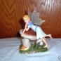 Adorable Fairy Figurine with Translucent Wings 5.5"