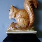 Hand-Crafted Action-Lobeco Squirrel Figurine.