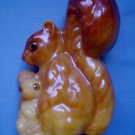 Exquisite Hand-made Squirrel Candle-Mother and Child