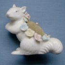 Vintage Ardalt Squirrel Pin Cushion Figurine
