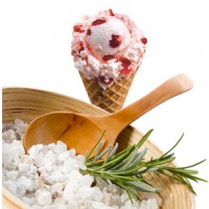 Cherry Vanilla Scented Bath Salt Crystals - 2 lbs