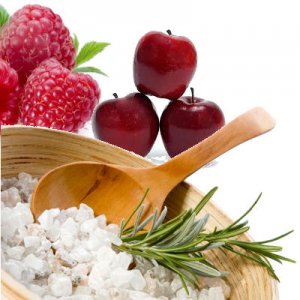 Raspberry Apple Scented Bath Salt Crystals - 2 lbs