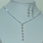 Designer fashion, bridal, prom crystal jewelry set, Swarovski Crystal AB - SET 0001