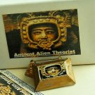 Mayan Sky People Ancient Alien Astronauts Collectors Pin