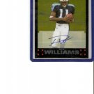 Paul Williams Topps Chrome 2007 Auto