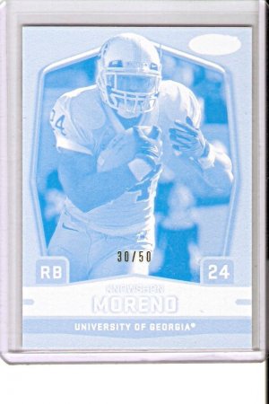 Knowshon Moreno Sage Make-Ready Blue 30/50