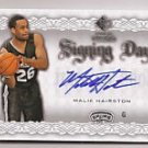 Malik Harriston Sp Rookie Threads Auto