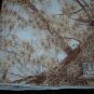 Vintage Paoli Silk Scarf With Asian Signature Orange Birds