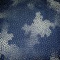 Vintage Navy and White Polka Dot Square Scarf