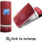 Motorola KRZR K1 Red Unlocked GSM Cell Phone
