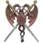 Dual Dragon Sword Plaque