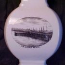 GERMAN SOUVENIR CHINA VASE BEVERLY BIDGE MASS. A.C. LUNT