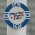 WPT WORLD POKER TOUR POKER CHIP FRIDGE MAGNET STRONG! BLUE
