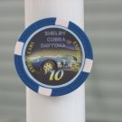 SHELBY COBRA EXOTIC CARS $10 POKER CHIP FRIDGE MAGNET STRONG!