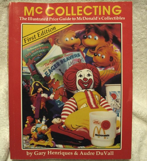 McCollecting Price Guide book to McDonald's Collectibles First Edition