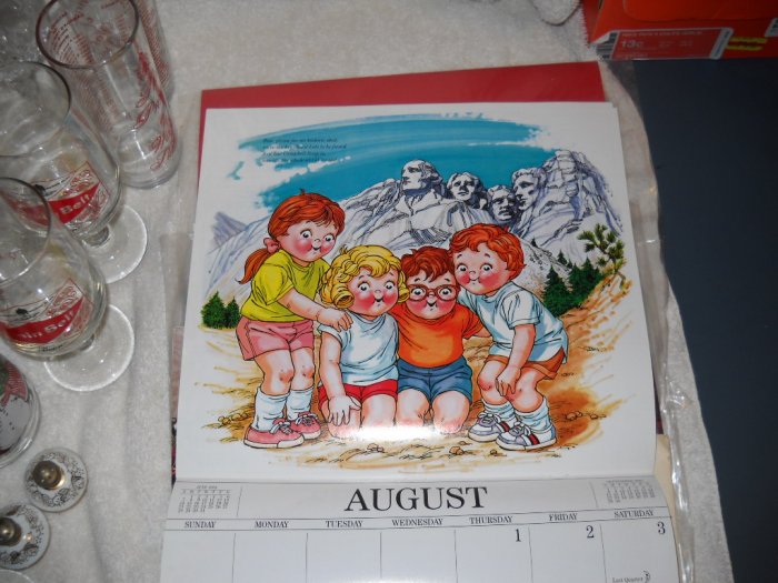 LOT 4 Campbell Kids Collector Calendars CAMPBELLS SOUP