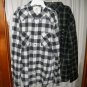 2 NWT Plaid Men's XL LS Shirts Button Down American Eagle St Johns Bay Youth Skater Dress