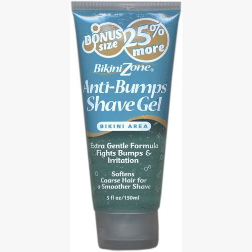 (Pack of 2) Bikini Zone AntiBumps Shave Gel, 5 fl oz BIKI165251