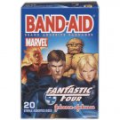 Band-Aid Brand Adhesive Bandages, The Fantastic 4, 20 sterile bandages, Assorted Sizes BAND055235