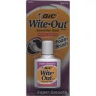 Bic, White Out  correction fluid  with foam brush  super smooth .7 fl oz (pack of 2) BICW506114