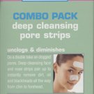 Biore Combo Pack Deep Cleansing Pore Strips Unclogs & Diminishes Contains 14 Strips For Face and Nos
