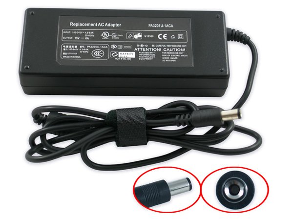 AC ADAPTER FOR TOSHIBA SATELLITE A105-S4244 A105-S4254