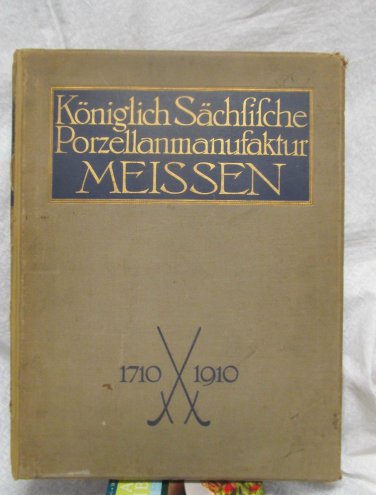 Dissertation Programme of the Meissen 1910