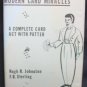Modern Card Miracles by Johnston Hugh