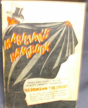 Magician's Hand Book by Herrmann the Great